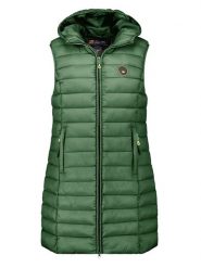 Canadian Peak Kamizelka pikowana "Vatikamapeak" w kolorze zielonym rozmiar: XXL. Zielone kamizelki damskie Canadian Peak, xxl, bez wzorów, bez kaptura. Za 121.99 zł.