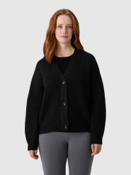 Les Lunes Kardigan "Margoot" w kolorze czarnym rozmiar: S. Czarne kardigany damskie Les Lunes, s, bez wzorów, z materiału. Za 173.99 zł.