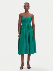 Marella Sukienka koktajlowa Gerald 2515221222 Zielony Regular Fit. Zielone sukienki damskie Marella, bez wzorów, z syntetyku, wizytowe, bez ramiączek. Za 999.99 zł.
