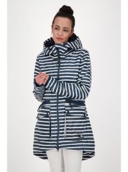 Alife and kickin Parka "Audrey" w kolorze granatowo-białym rozmiar: S. Białe parki damskie Alife and Kickin, s, bez kaptura. Za 149.31 zł.