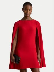 LAUREN RALPH LAUREN Sukienka koktajlowa 253980921004 Czerwony Slim Fit. Czerwone sukienki damskie Lauren Ralph Lauren, bez wzorów, z syntetyku, wizytowe, bez ramiączek. Za 1,199.00 zł.