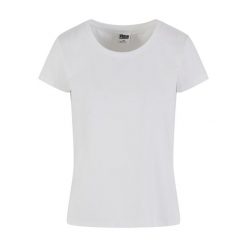 Koszulka damska Urban Classics Sorona. Białe bluzki damskie Urban Classics, bez wzorów, bez kołnierzyka, bez ramiączek. Za 102.00 zł.