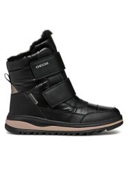 Geox Kozaki J Adelhide Girl B Ab J46EWC 0LVBC C9999 M Czarny. Czarne kozaki dziewczęce Geox, bez wzorów, ze skóry, bez obcasa, bez zapięcia. Za 469.99 zł.
