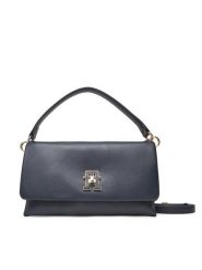 Tommy Hilfiger Torebka Th Modern Conv Crossover AW0AW17465 Granatowy. Niebieskie torebki klasyczne damskie Tommy Hilfiger, ze skóry, bez dodatków. Za 529.99 zł.