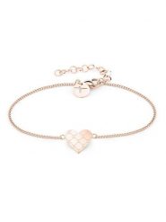 Tamaris Bransoletka z elementami ozdobnymi rozmiar: onesize. Różowe bransoletki damskie Tamaris, ze stali. Za 100.99 zł.