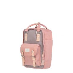 Plecak miejski Doughnut Macaroon - lavender/rose. Czerwone plecaki Doughnut, bez wzorów. Za 327.99 zł.