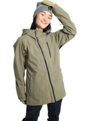 Burton Kurtka narciarska w kolorze khaki rozmiar: S. Brązowe kurtki sportowe damskie Burton, s, bez wzorów, bez kaptura. Za 439.24 zł.