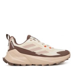 Trekkingi adidas. Brązowe obuwie trekkingowe damskie Adidas, bez zapięcia. Za 439.99 zł.