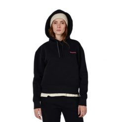 Bluza damska z kapturem Rossignol Waterfall Relax. Czarne bluzy damskie Rossignol, bez wzorów, z kapturem. Za 459.00 zł.