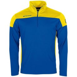 Bluza dresowa 1/4 z zamkiem błyskawicznym Stanno Pride. Niebieskie bluzy damskie STANNO, s, bez wzorów, z dresówki, bez kaptura. Za 253.50 zł.