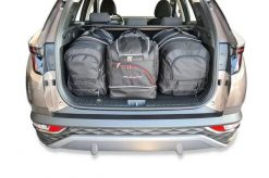 Torby Do Bagażnika Hyundai Tucson 2020+ 4Szt Kjust. Czarne torby podróżne KJUST, bez wzorów, z kauczuku. Za 1,210.00 zł.