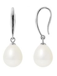 Pearl Addict Srebrne kolczyki z perłami rozmiar: onesize. Białe kolczyki damskie Pearl Addict, z perłą, srebrne, z zapięciem typu bigiel. Za 173.99 zł.
