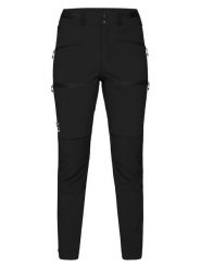 Haglöfs Spodnie funkcyjne "Rugged" w kolorze czarnym rozmiar: 40. Czarne spodnie dresowe damskie Haglöfs, bez wzorów, z materiału. Za 434.99 zł.