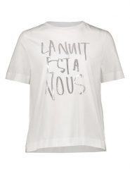 Rich&Royal Koszulka w kolorze białym rozmiar: S. Białe bluzki damskie Rich&Royal, s, bez wzorów, z bawełny, bez kołnierzyka, bez ramiączek. Za 82.99 zł.