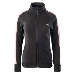 Bluza damska Iguana Salama W - czarno-różowa, Rozmiar S. Czarne bluzy damskie IGUANA, m, bez wzorów, z bawełny, bez kaptura. Za 89.99 zł.