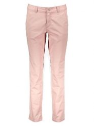 More & More Spodnie chino w kolorze jasnoróżowym rozmiar: 34. Różowe spodnie materiałowe damskie More & More, bez wzorów. Za 81.95 zł.
