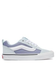 Vans Tenisówki Knu Skool VN000D2TFOA1 Błękitny. Niebieskie buty sportowe dziewczęce Vans, bez wzorów, ze skóry, bez zapięcia. Za 319.99 zł.