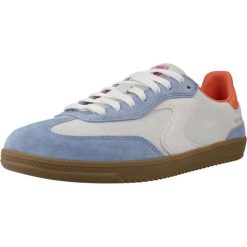 Tenisówki Skechers Model Hotshot Kolor Niebieski. Niebieskie obuwie sportowe damskie Skechers, ze skóry, bez zapięcia, tenisowe. Za 314.00 zł.