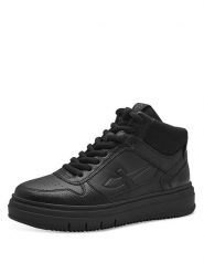Tamaris Sneakersy w kolorze czarnym rozmiar: 37. Czarne obuwie sportowe damskie Tamaris, za kostkę, bez zapięcia. Za 166.88 zł.