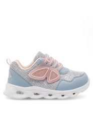 Nelli Blu Sneakersy CF2813-1 Niebieski. Niebieskie buty sportowe dziewczęce Nelli Blu, z materiału, bez zapięcia. Za 119.99 zł.