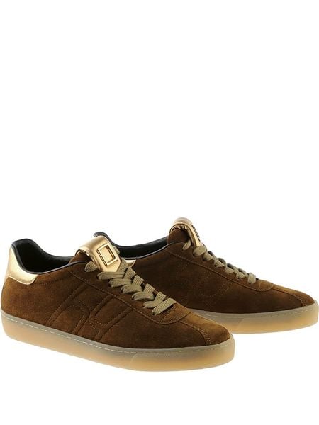 Högl Skórzane sneakersy w kolorze brązowym rozmiar: 41. Brązowe obuwie sportowe damskie Högl, bez zapięcia. Za 381.24 zł.