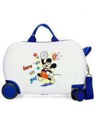 JOUMMA BAGS Walizka w kolorze biało-niebieskim - 50 x 38 x 20 cm rozmiar: onesize. Białe walizki Joumma Bags, bez wzorów, z materiału, małe. Za 173.99 zł.