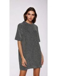 Monki Sukienka w kolorze czarnym rozmiar: XS. Czarne sukienki damskie Monki, bez wzorów, bez ramiączek. Za 43.57 zł.