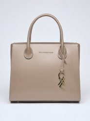 CXL by Christian Lacroix Skórzana torebka "Montaigne" w kolorze beżowym - 31 x 26 x 15 cm rozmiar: onesize. Brązowe torebki klasyczne damskie CXL by Christian Lacroix, z materiału, bez dodatków. Za 448.99 zł.