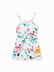 Desigual Kombinezon 23SGPW03 Kolorowy Regular Fit. Sukienki dziewczęce Desigual, bez wzorów, z wiskozy, bez ramiączek. Za 159.99 zł.