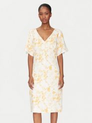 2NDDAY Sukienka letnia Audette 2252127286 Żółty Loose Fit. Żółte sukienki damskie 2NDDAY, bez wzorów, z syntetyku, bez ramiączek. Za 339.99 zł.