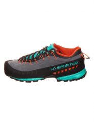 LA SPORTIVA Buty turystyczne "TX4" w kolorze czarno-szaro-turkusowym rozmiar: 41,5. Czarne obuwie trekkingowe damskie La Sportiva, z materiału, bez zapięcia. Za 551.65 zł.