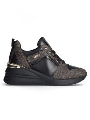 Liu Jo Sneakersy w kolorze czarnym rozmiar: 38. Czarne obuwie sportowe damskie Liu Jo, bez zapięcia. Za 363.71 zł.