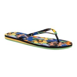 Japonki plażowe damskie ROXY Portofino III. Czarne klapki damskie Roxy, bez wzorów, bez obcasa, bez zapięcia. Za 56.99 zł.