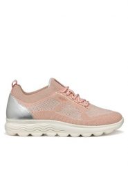 Geox Sneakersy D Spherica D55NUE 09TBN C8Z1W Różowy. Czerwone obuwie sportowe damskie Geox, z materiału, bez zapięcia. Za 249.99 zł.