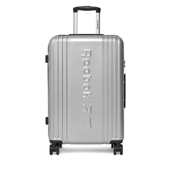 Walizka średnia Reebok. Szare walizki Reebok, bez wzorów, średnie. Za 319.99 zł.