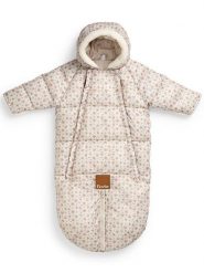 Elodie Details Śpiworek 2w1 w kolorze kremowym rozmiar: 68. Brązowe akcesoria do wózków Elodie Details. Za 158.95 zł.