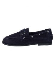 GANT Footwear Skórzane mokasyny "Gimble" w kolorze granatowym rozmiar: 39. Niebieskie mokasyny damskie GANT Footwear, bez obcasa. Za 419.95 zł.