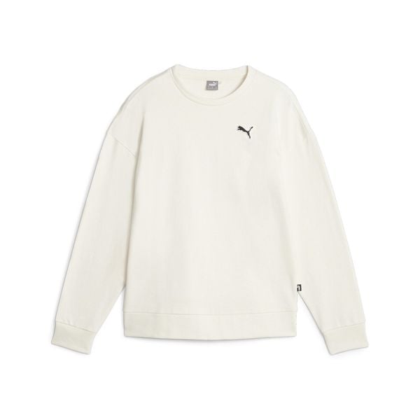 Bluza sportowa damska PUMA BETTER ESSENTIALS. Brązowe bluzy damskie Puma, xs, bez wzorów, z bawełny, bez kaptura. Za 160.99 zł.