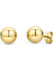 Revoni Złote kolczyki-wkrętki rozmiar: onesize. Żółte kolczyki damskie Revoni, złote. Za 744.98 zł.