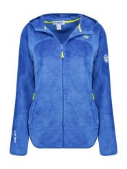 Geographical Norway Kurtka polarowa "Upalood" w kolorze niebieskim rozmiar: XL. Niebieskie kurtki damskie Geographical Norway, xl, bez wzorów, z polaru, bez kaptura. Za 131.12 zł.