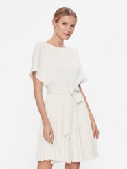 DKNY Sukienka letnia DD3J3452 Écru Regular Fit. Sukienki damskie DKNY, bez wzorów, z syntetyku, bez ramiączek. Za 799.99 zł.