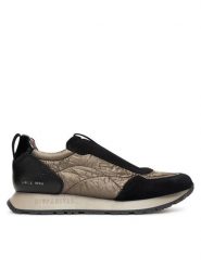 Hispanitas Sneakersy HI254222 Czarny. Czarne obuwie sportowe damskie Hispanitas, z materiału, bez zapięcia. Za 639.99 zł.
