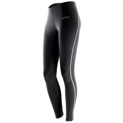 Damskie Legginsy Bodyfit Z Warstwą Bazową. Czarne legginsy damskie SPIRO, xl, bez wzorów. Za 102.99 zł.