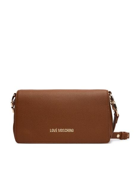 LOVE MOSCHINO Torebka JC4008PP1OLB0200 Brązowy. Brązowe torebki klasyczne damskie Love Moschino, ze skóry, bez dodatków. Za 939.99 zł.