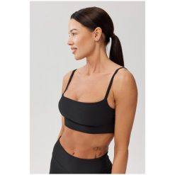 Stanik sportowy fitness Rough Radical Aven Sports Bra. Czarne biustonosze sportowe damskie ROUGH RADICAL, bez wzorów. Za 139.90 zł.