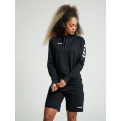 Bluza sportowa z kapturem damska Hummel Go Cotton Hoodie Woman. Brązowe bluzy damskie Hummel, s, bez wzorów, z kapturem. Za 210.40 zł.