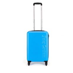 Walizka kabinowa Juicy Couture. Niebieskie walizki Juicy Couture, bez wzorów. Za 319.99 zł.