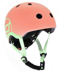 Scoot & Ride Kask XXS-S Peach. Pomarańczowe akcesoria rowerowe Scoot Ride. Za 195.00 zł.