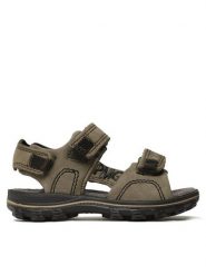 Primigi Sandały 3894433 M Khaki. Brązowe sandały chłopięce Primigi, ze skóry, bez zapięcia. Za 379.99 zł.