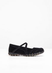 Baleriny typu Mary-Jane. Czarne obuwie sportowe casual damskie bonprix. Za 124.99 zł.